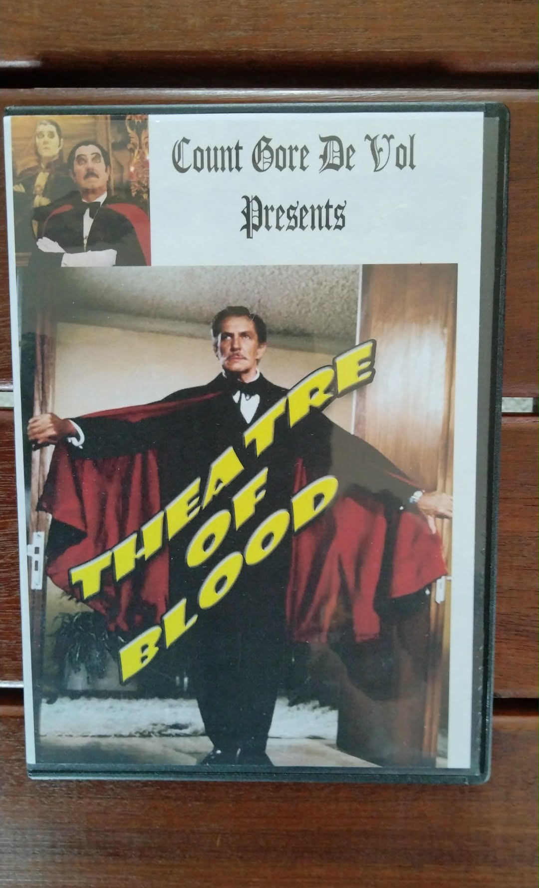 The Count in his gory glory